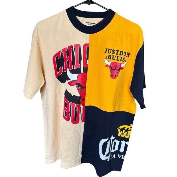 Just Don x Chicago Bulls x Corona Tshirt Small Sports Limited Edition - Picture 1 of 12